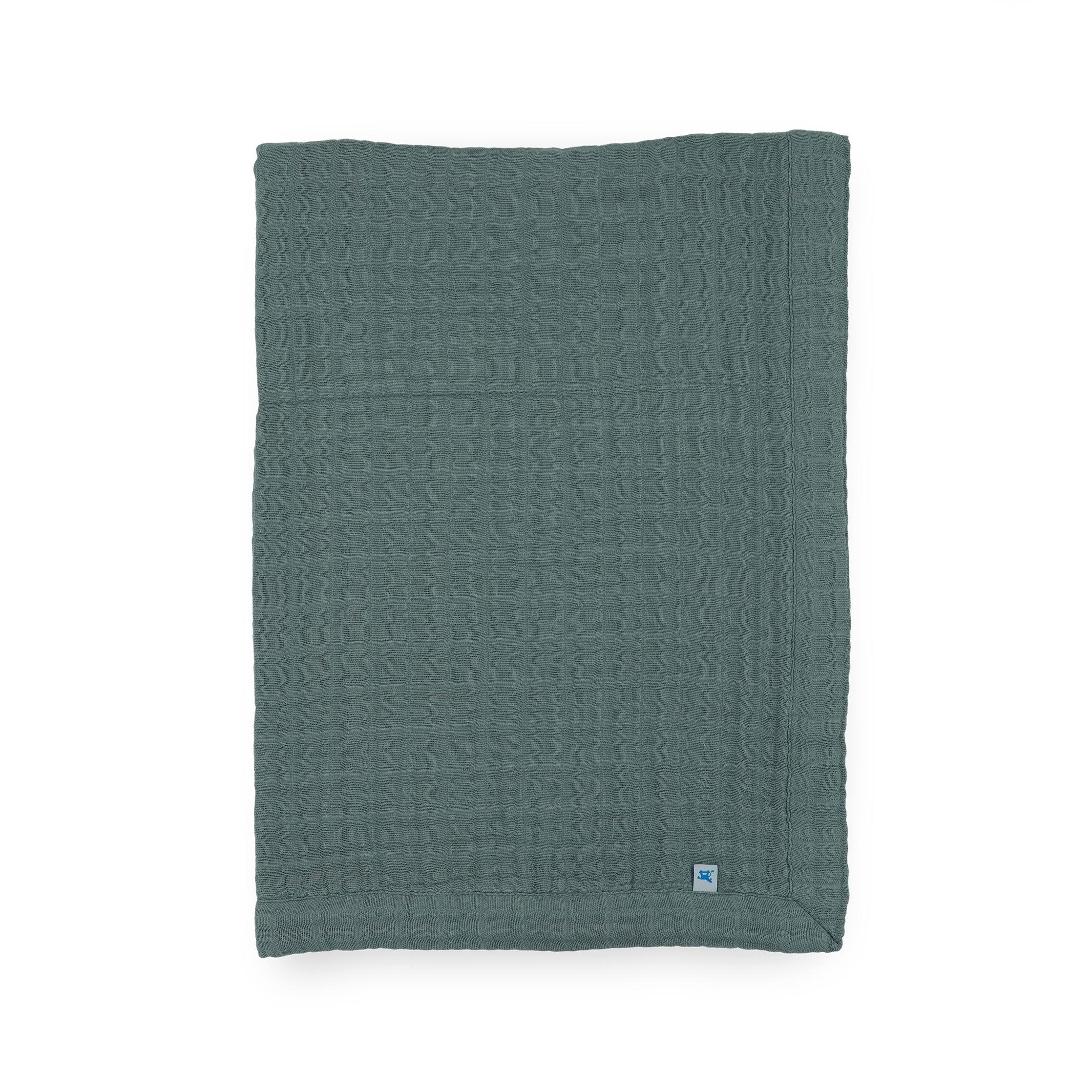 Cotton Muslin Baby Quilt - Sea