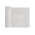 Organic Cotton Muslin Swaddle Blanket - Sand Stripe