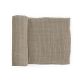 Organic Cotton Muslin Swaddle Blanket - Driftwood