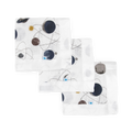 Cotton Muslin Security Blanket 3 Pack - Planetary