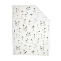 Cotton Muslin Toddler Comforter - Palm Paradise