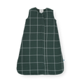 Cotton Muslin Sleep Bag - Evergreen Plaid