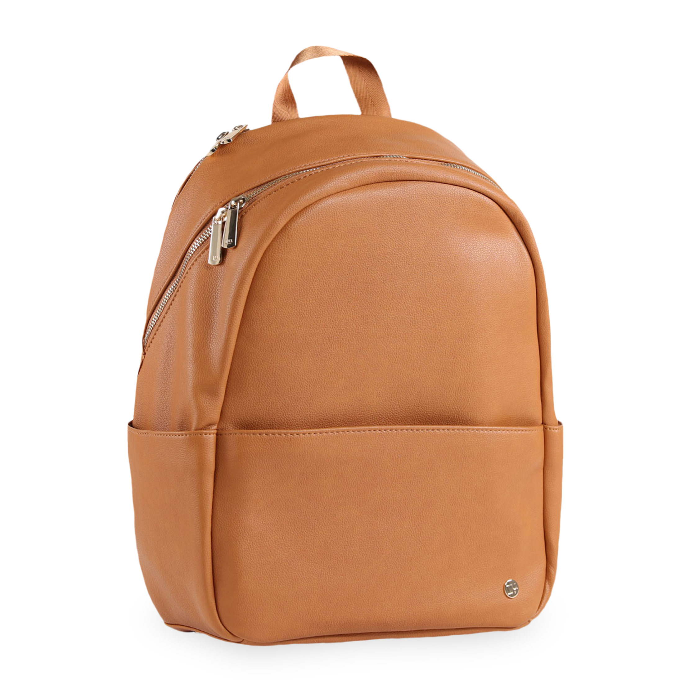 Skyline Backpack Cognac - Gold Hardware