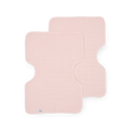 Cotton Muslin Burp Cloth 2 Pack - Light Pink