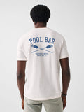 Spring Lake Short-Sleeve Crew Pool Bar T-Shirt - White
