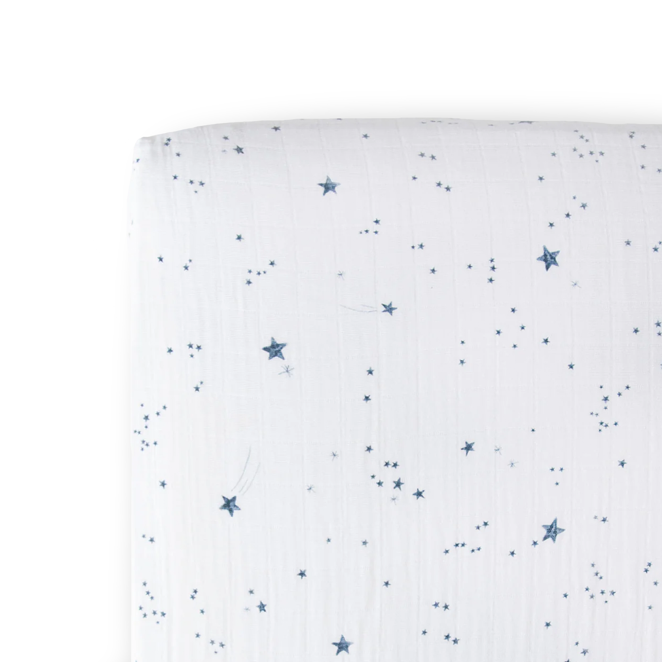Cotton Muslin Crib Sheet - Shooting Stars