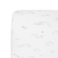 Cotton Muslin Crib Sheet - Partly Cloudy