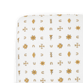 Cotton Muslin Crib Sheet - Conchos