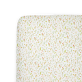 Organic Cotton Muslin Crib Sheet - Floral Field
