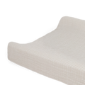 Organic Cotton Muslin Changing Pad Cover - Sand Stripe