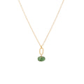 May Birthstone Emerald Necklace