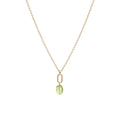 August Birthstone Peridot Necklace