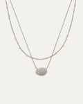 Ulani Look of Layered Necklace | Silver