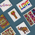 Dual Pens Coloring Family-Style Craft Pack