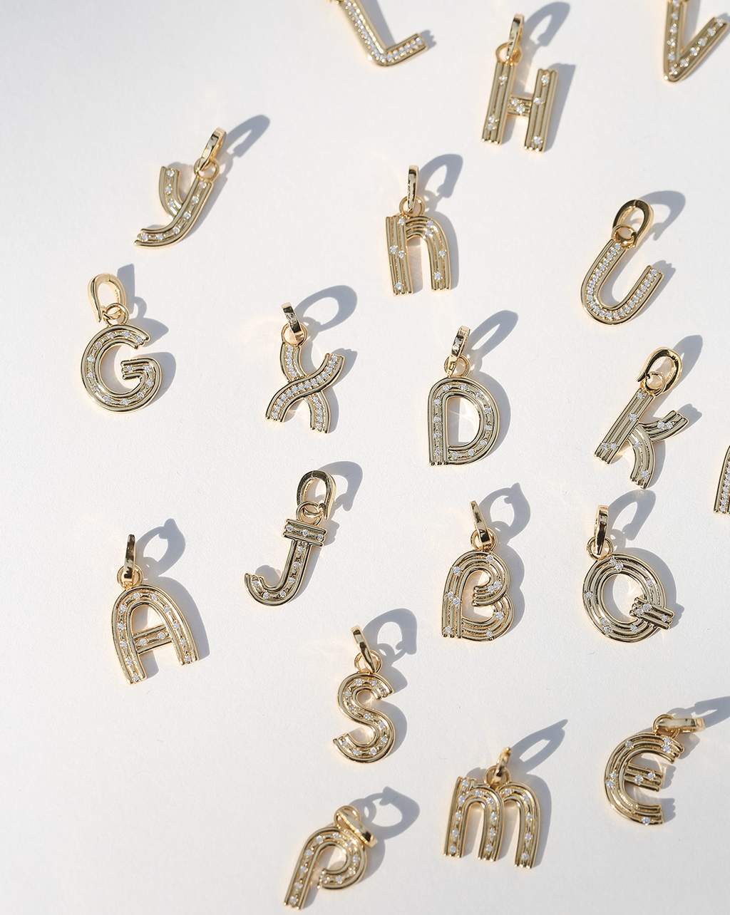 ALPHAbet Charm - Gold Vermeil