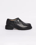 Chaussure de Marche in Alligator Noir