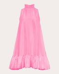 Alcott Tiered Silk Mini Dress