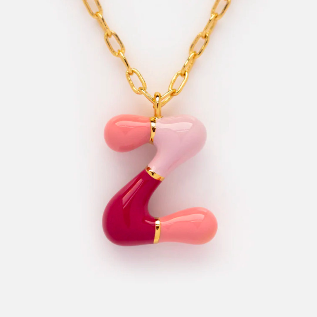 Bubble Letter Necklace Last Chance Letters