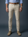 Cashmere Finish Twill Chino - Birch