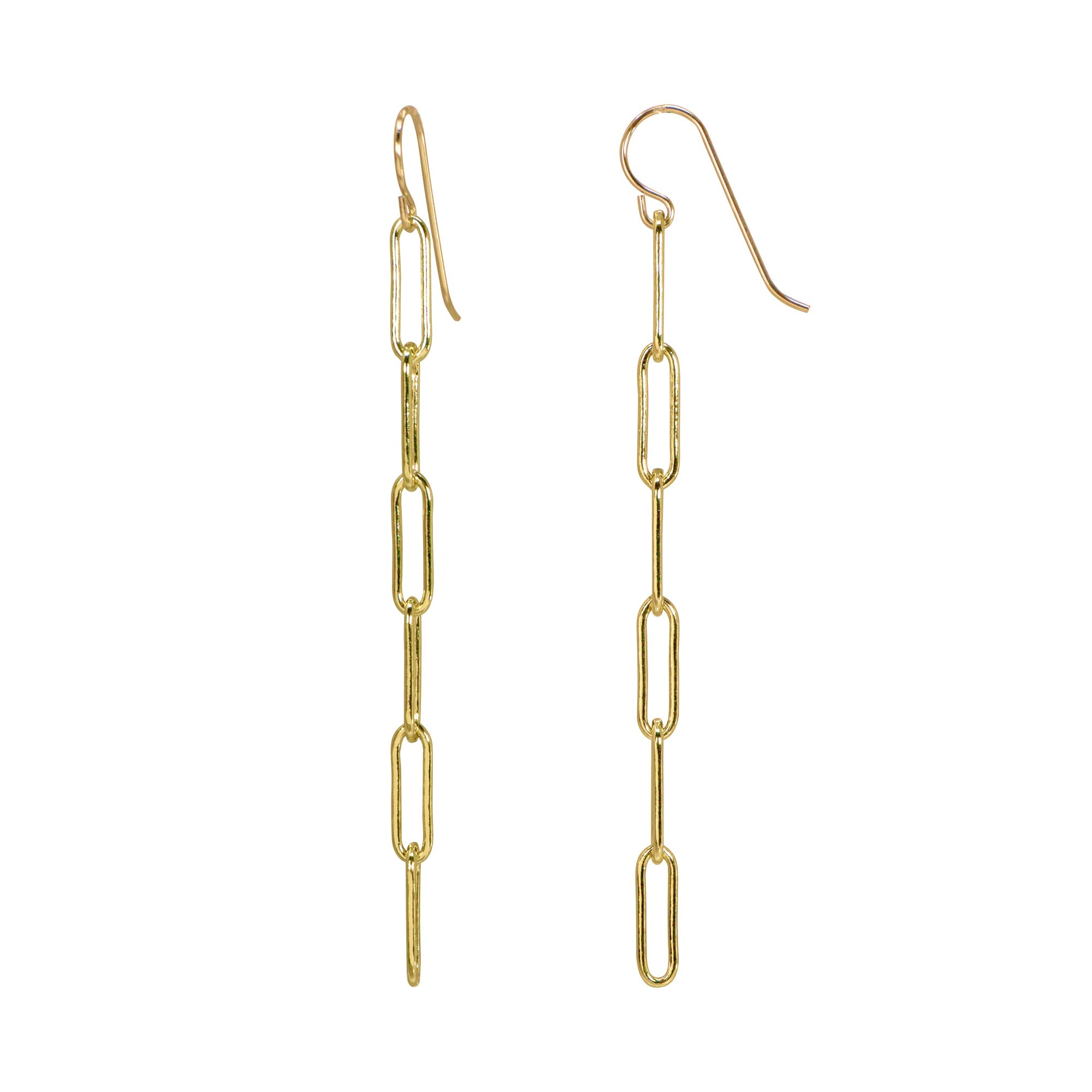 Paperclip Duster Earrings