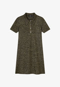 Robe polo métallisée