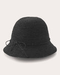 Villa 6 Crocheted-Raffia Cloche