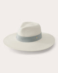 Vitoria Straw Wide-Brim Fedora