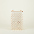 Birch + Leather Hamper