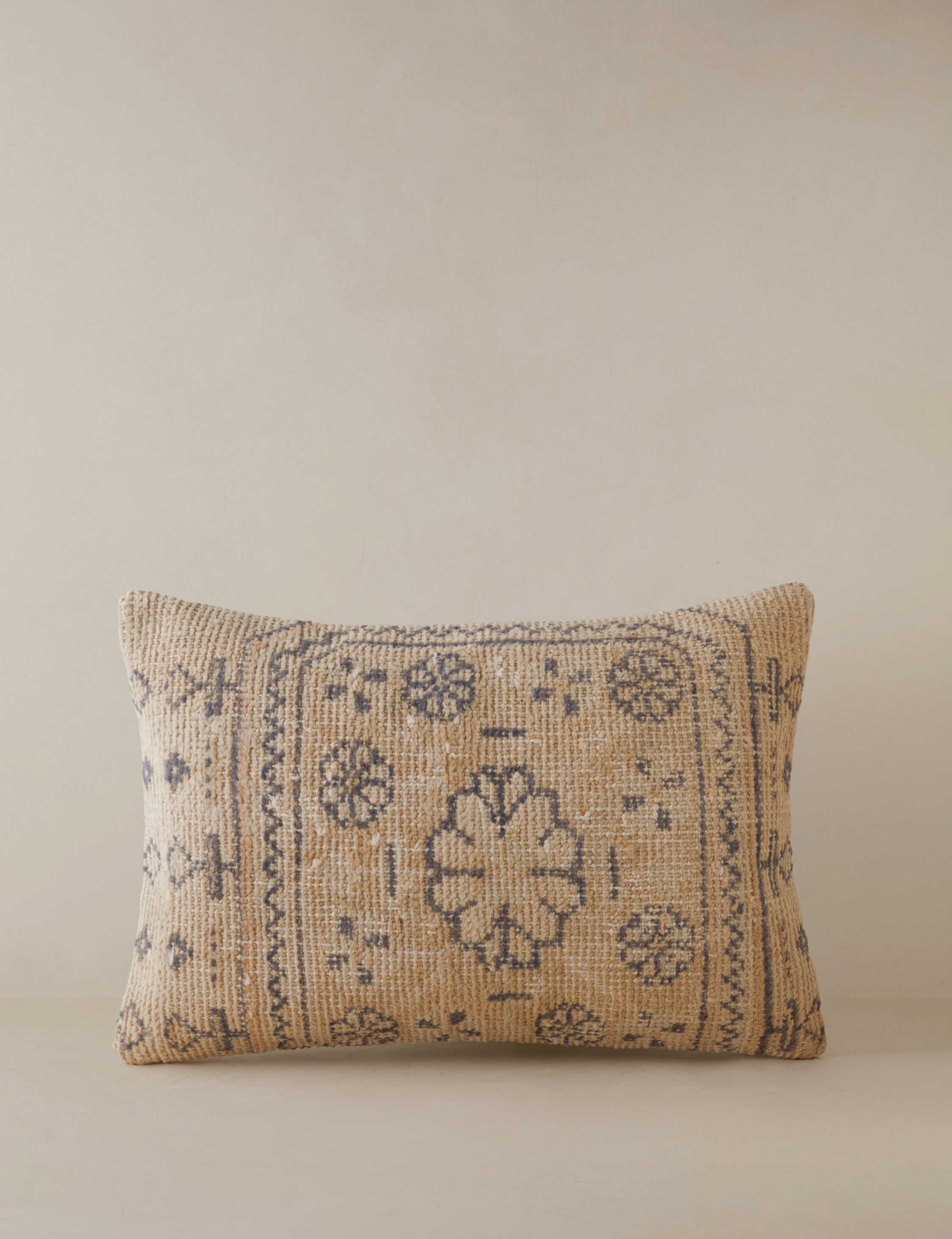 Vintage Lumbar Pillow No. 15, 16" x 24"