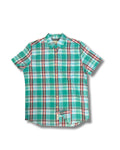 Authentic Madras Shirt SMP - Seafoam Red