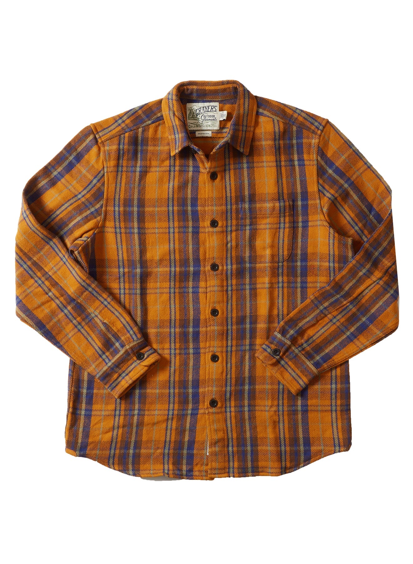 Adirondack Heritage Flannel SMP - Sudan Brown Loden (Final Sale)*