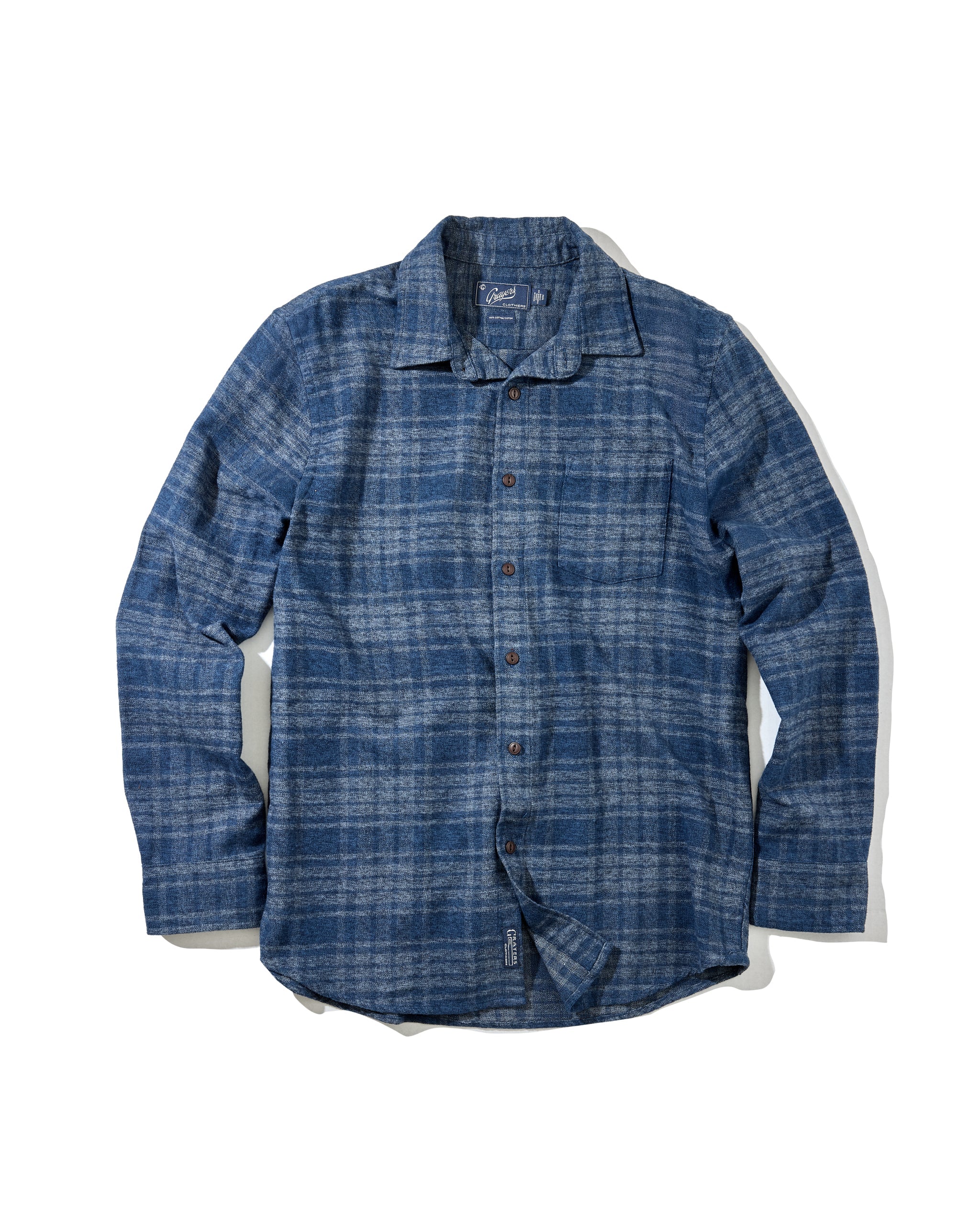 Jaspe Midweight Flannel - Blue Hues