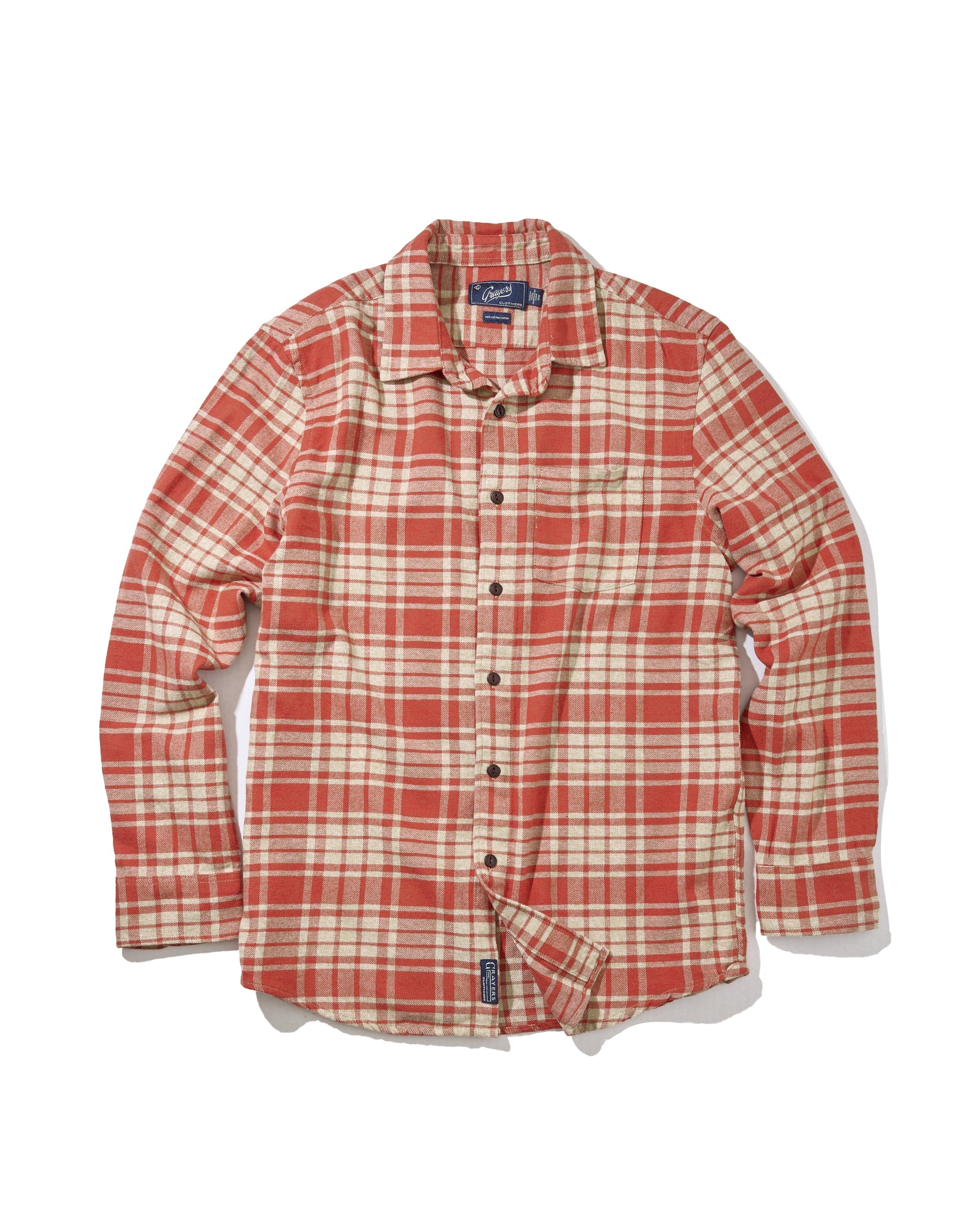 Jaspe Midweight Flannel - Sunset Oatmeal
