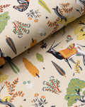 Antelope's Forest - Wallpaper Double Roll - Ivory