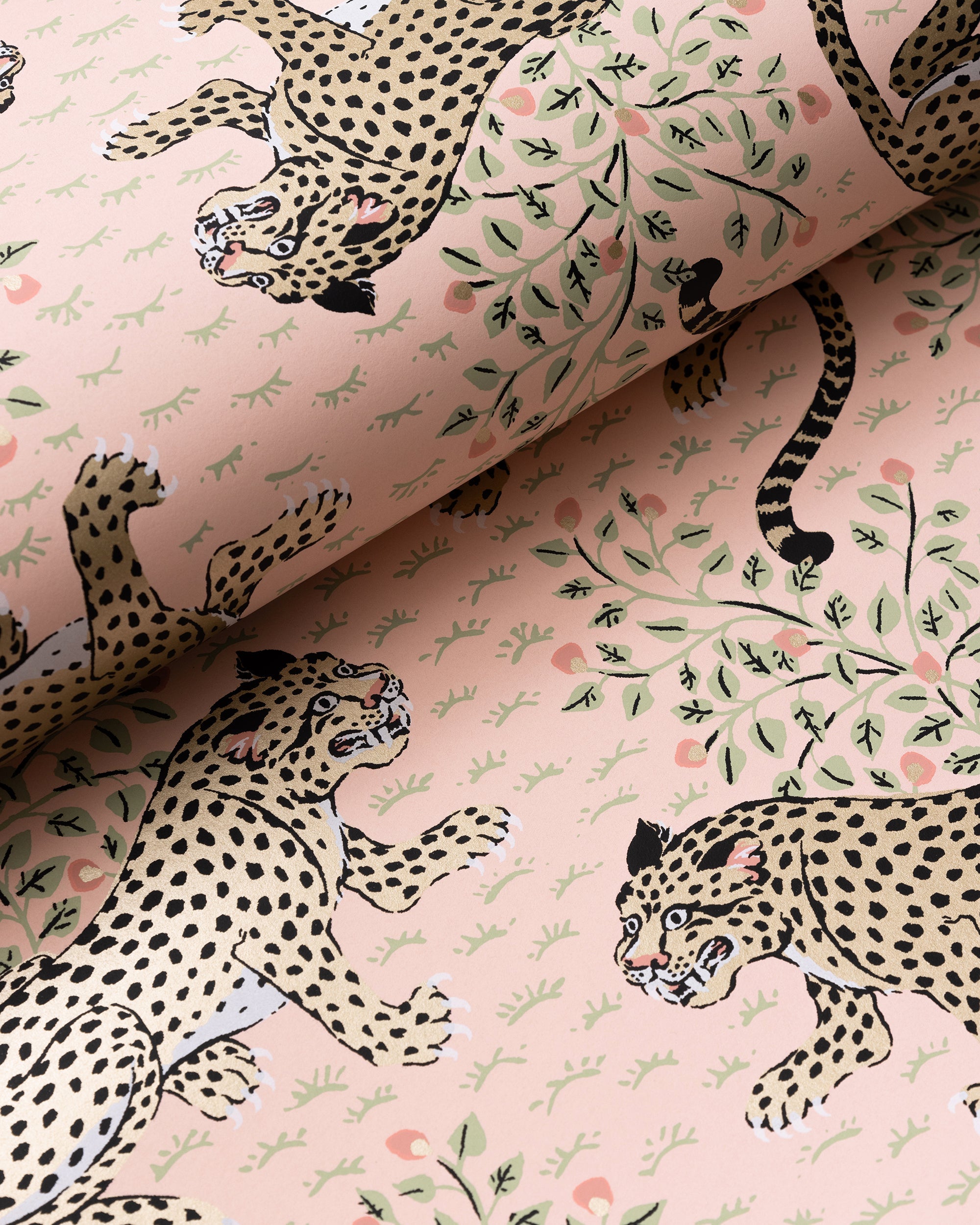 Bagheera - Wallpaper Double Roll - Blush
