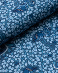 Flamenco - Wallpaper Double Roll - Indigo