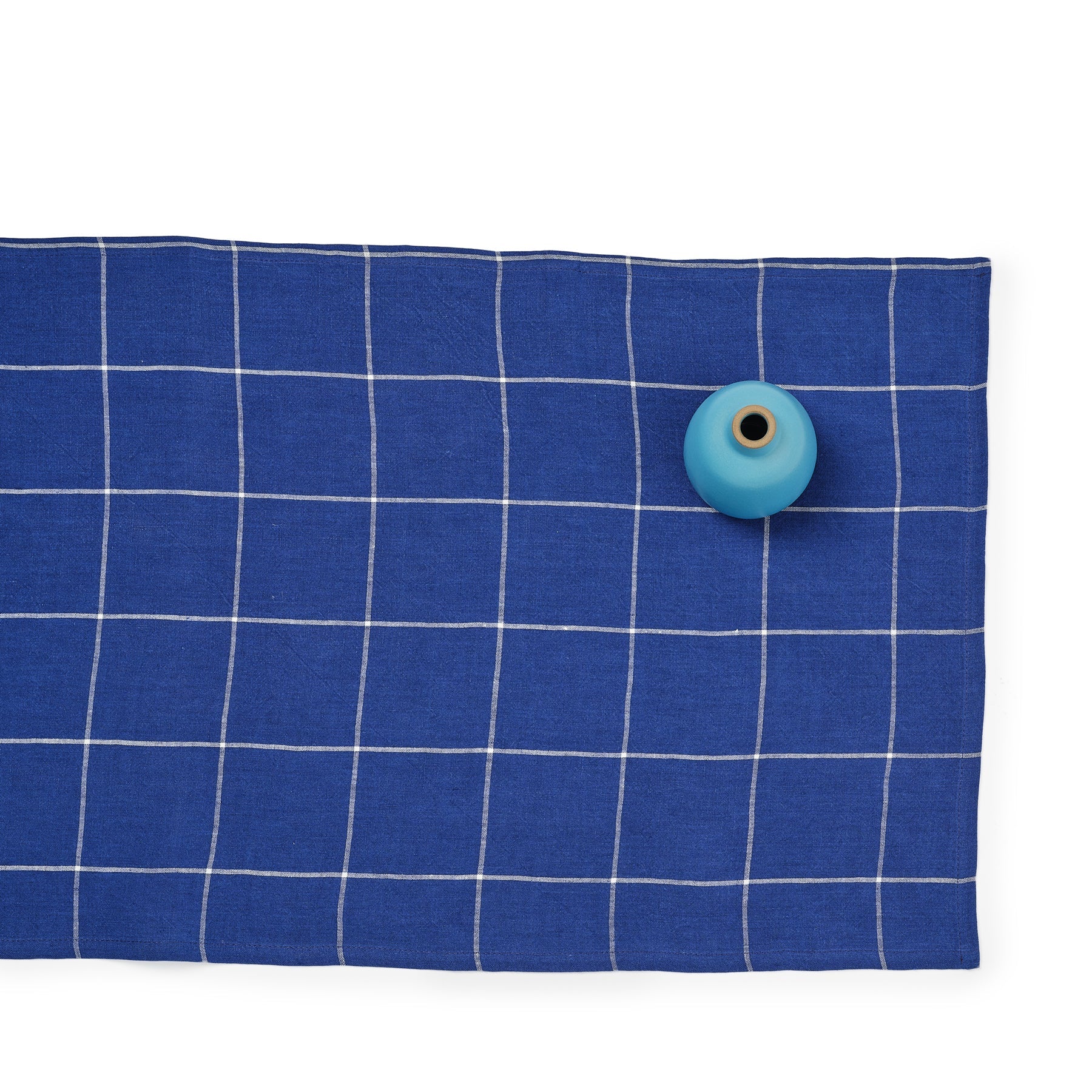 Windowpane Runner in Cobalt Blue