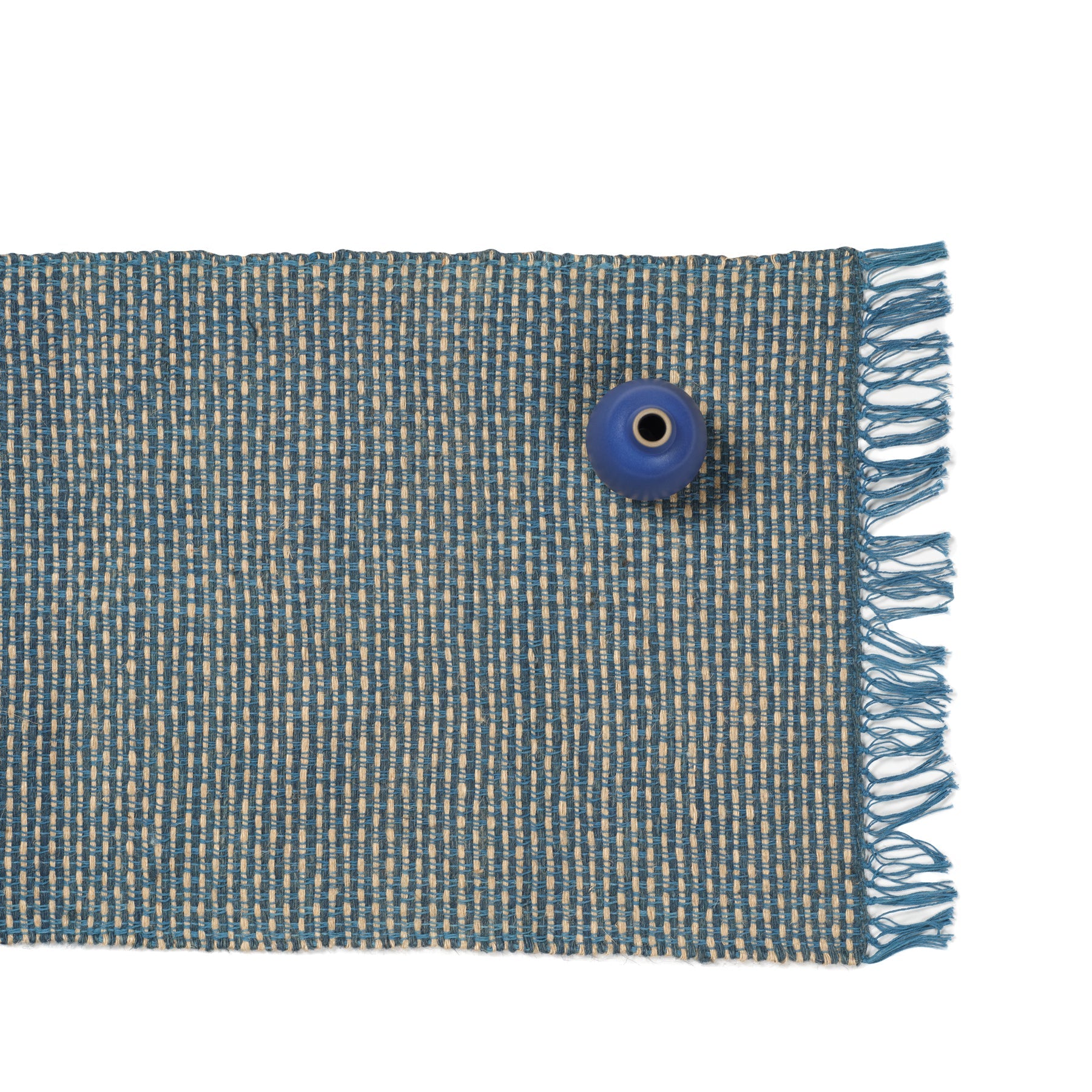 Alexandra Table Runner in Indigo