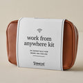 Work From Anywhere Cognac Kit