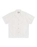 White Gonzo Lace Camp Shirt