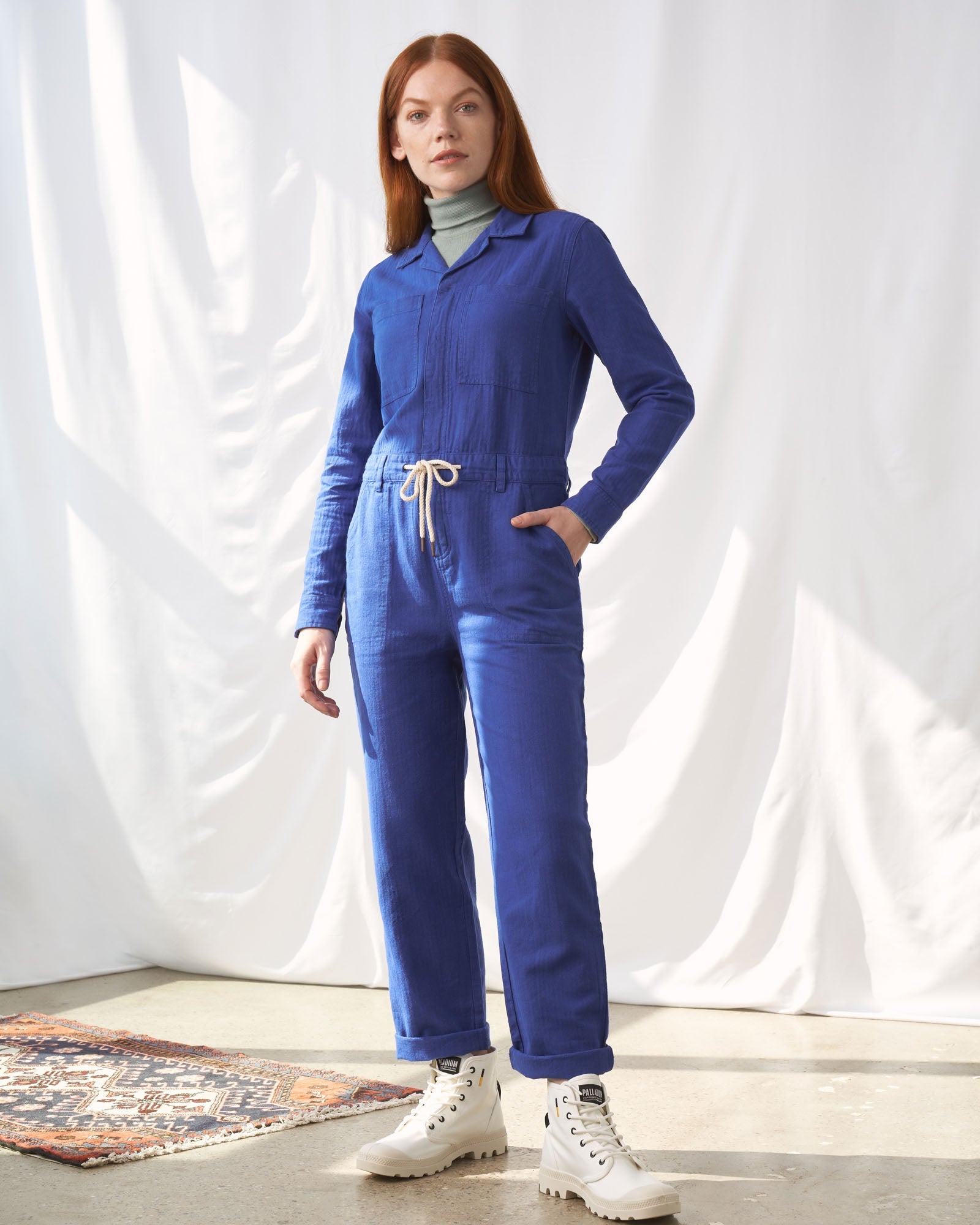 SoftHemp™ Drawstring Coverall