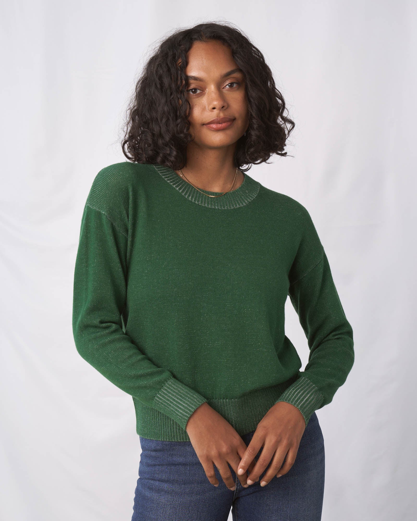 Recycled Plaited Sweater