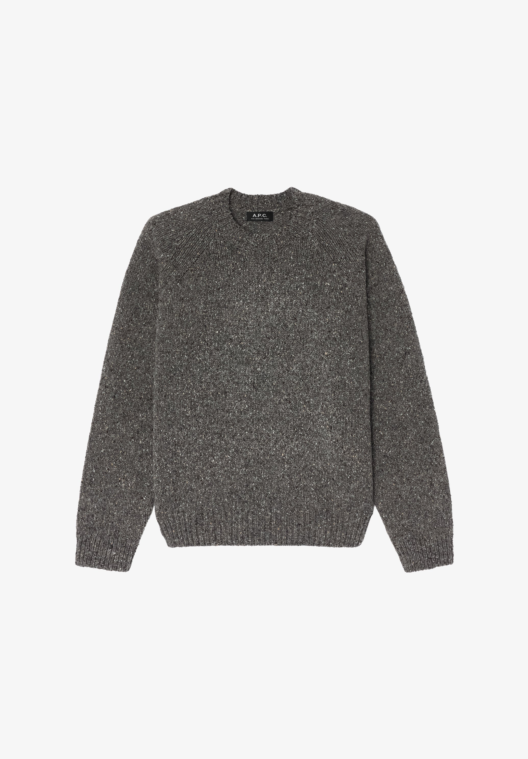 Pull laine mouchetée