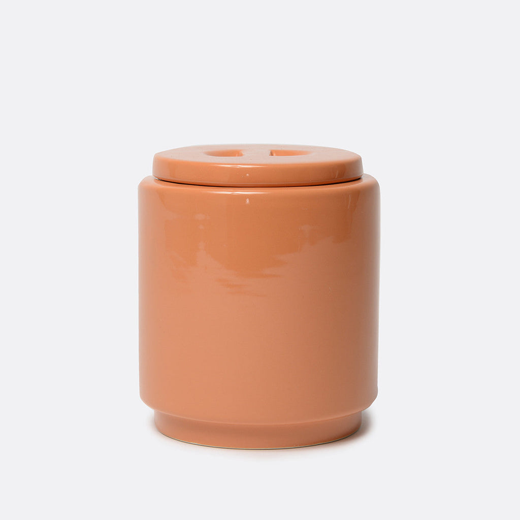 Gloss Ceramic Dog Treat Jar