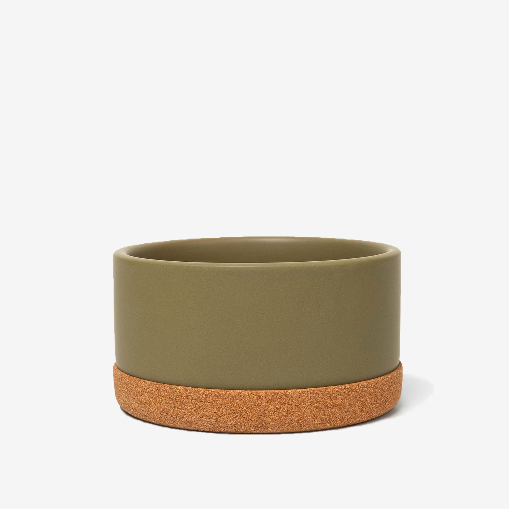 Corky Ceramic Dog Bowl