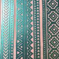 Warm Southwest Silkscreen For Crafting For Polymer Clay + Mixed Media