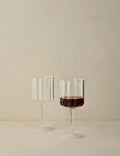 Wave Wine Glass (Set of 2) by FAZEEK