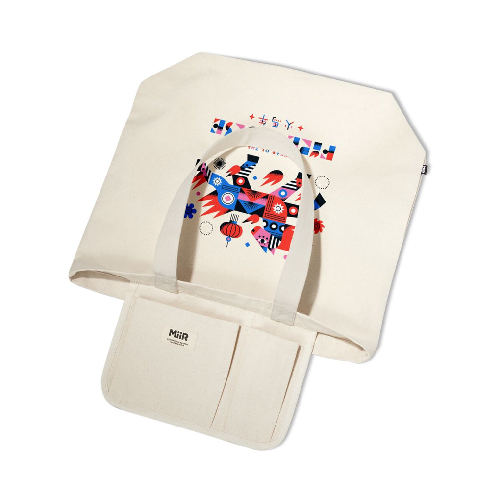 Fire Horse Canvas Tote