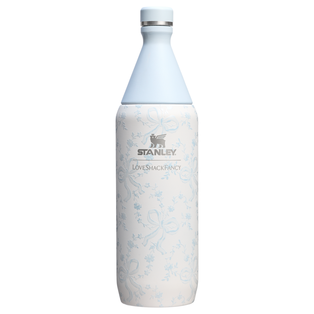 Stanley 1913 x LoveShackFancy Holiday All Day Slim Bottle