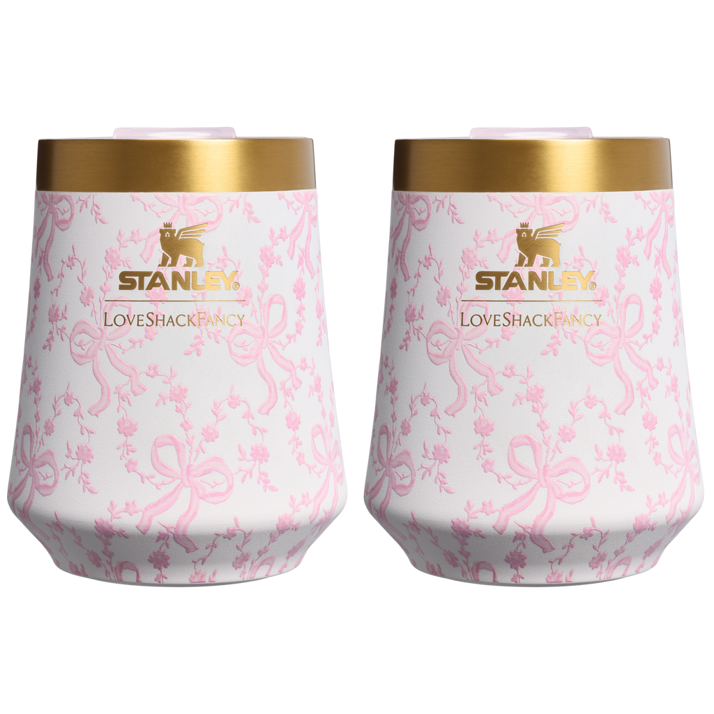 Stanley 1913 x LoveShackFancy Holiday The Reserve Wine Tumbler Set | 2-pack